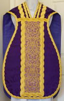 Purple French Latin Vestment
